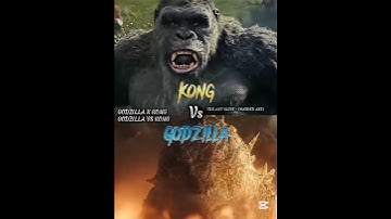 Kong (GXK) vs Godzilla (GVK) #godzilla #kong #vsedit #wisedit #godzillaxkongthenewempire #debate