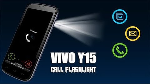 HOW TO ON CALL FLASHLIGHT ON VIVO Y15 MOBILE | MESSAGE FLASHLIGHT | NOTIFICATION FLASHLIGHT