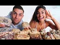 EPIC COUPLES DESSERT CHALLENGE | 5,000 CALORIES IN 10 MINUTES?!??