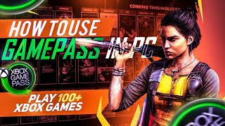 How To Use Xbox Gamepass In Pc/Laptop | Play 100+ Xbox Titles screenshot 2