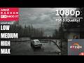 Silent Hill 2 - RX 6600 XT - All Settings Tested with FSR 3 (Quality)