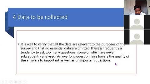 Sampling Techniques and Design of Experiments (Unit-1)Principal steps in a Sample Survey