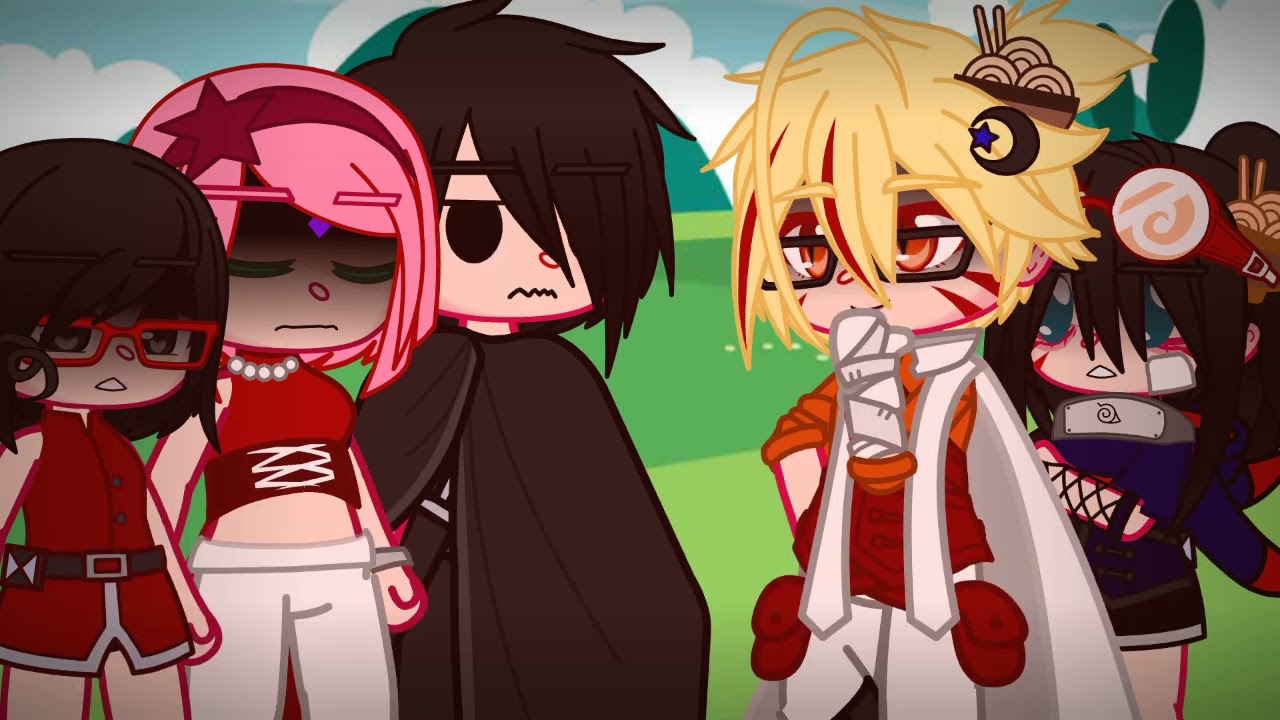 ¿Otra dimensión? Parte 2 [ SasuNaru , SakuHina y SasuSaku] Gacha Club , UA