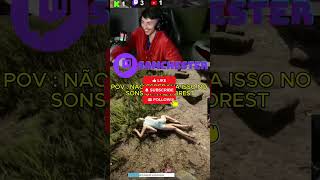NÃO SABIA DISSO NO THE FOREST! #shorts #twitch #theforest #clips #sonsoftheforest #amd #rx9060xt
