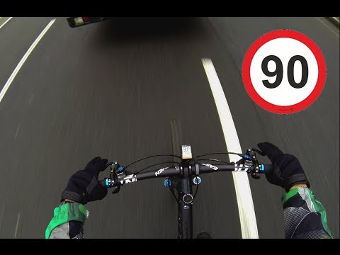 93 км/ч на велосипеде