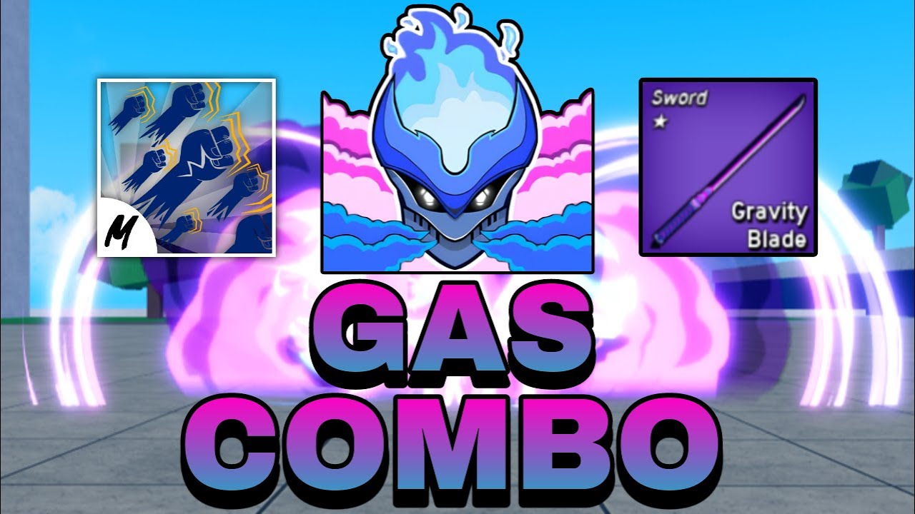 BLOX FRUITS GAS COMBO / ブロックスフルーツガスコンボ #bloxfruits