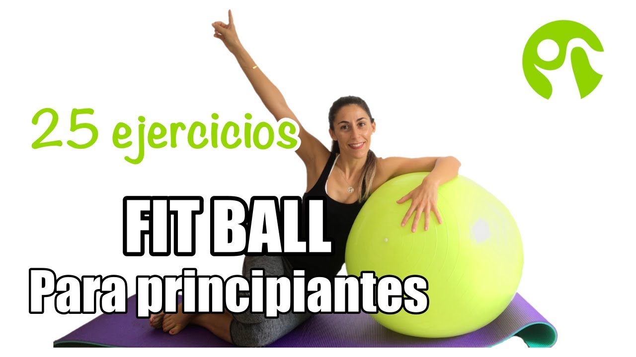 RUTINA de EJERCICIOS con FITBALL  | PRINCIPIANTES