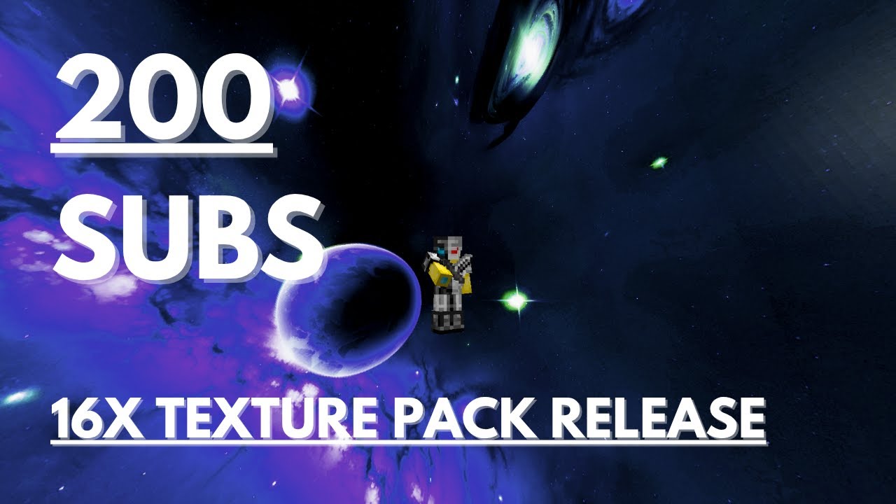 200 Subscriber Texture Pack Release! | 16x - YouTube