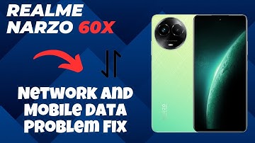 Network and Mobile Data Problem Fix Realme Narzo 60x || Mobile data issues solved