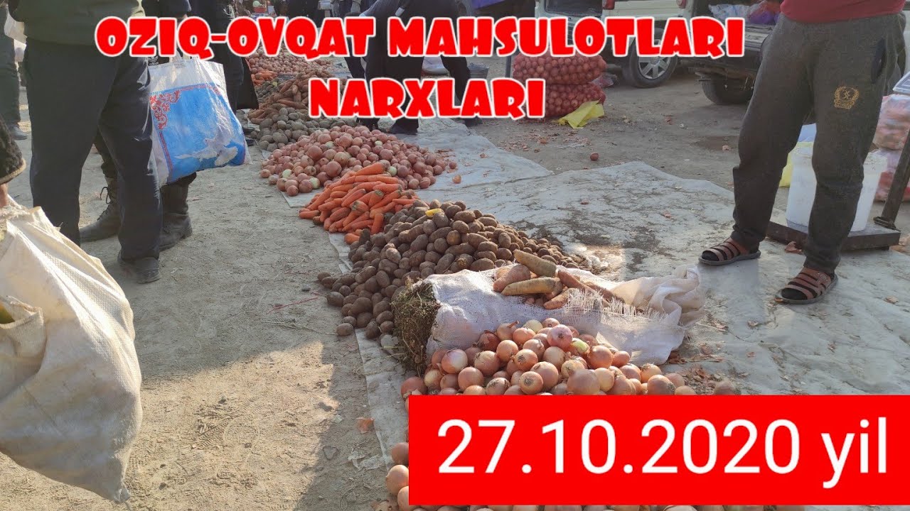 ARNASOYDA OZIQ OVQAT MAXSULOTLARI NARXI 27102020 yil