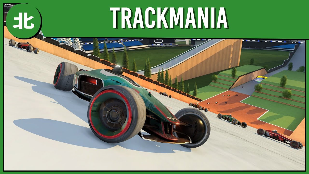 Off-The-Wall Multiplayer Arcade Racing! | Trackmania (Northernlion ...