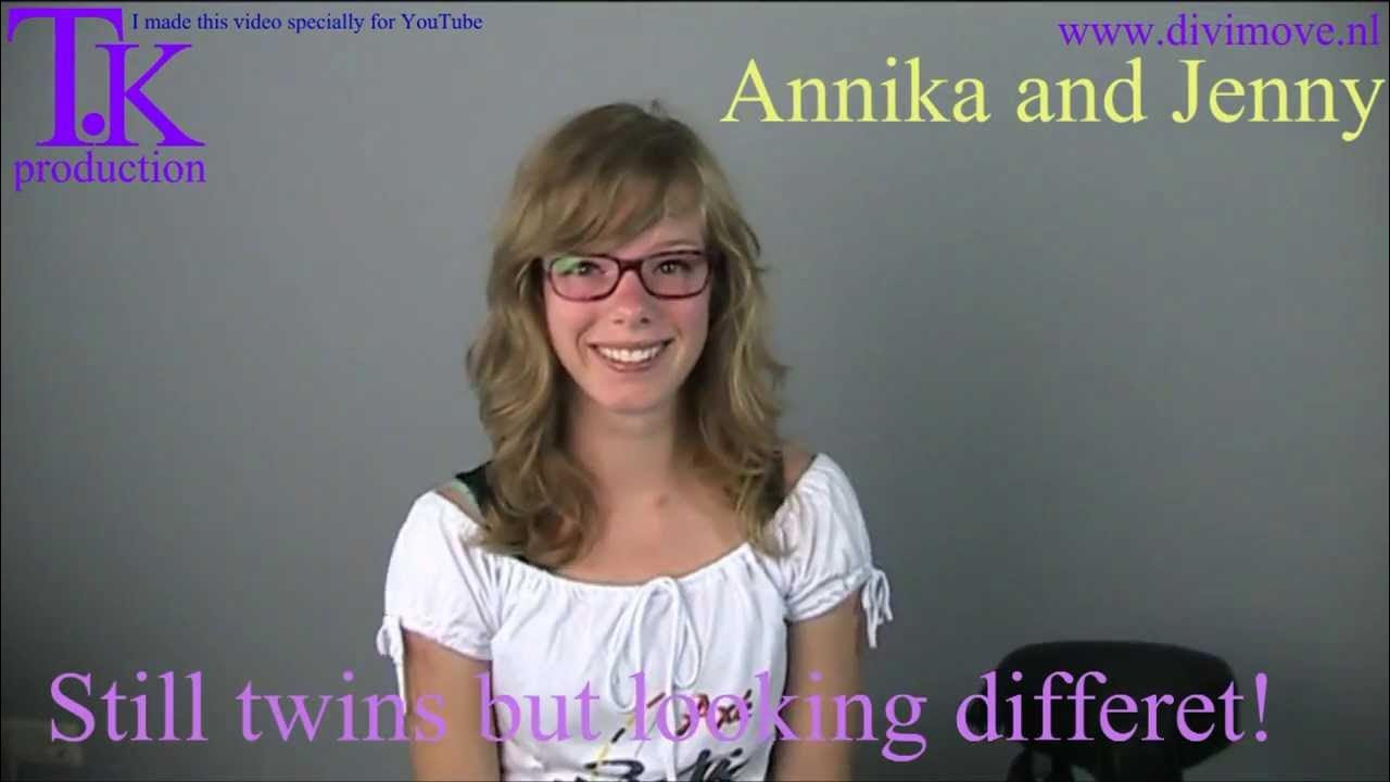 Still twins ( make-over) but looking different! Annika and Jenny by Theo Knoop