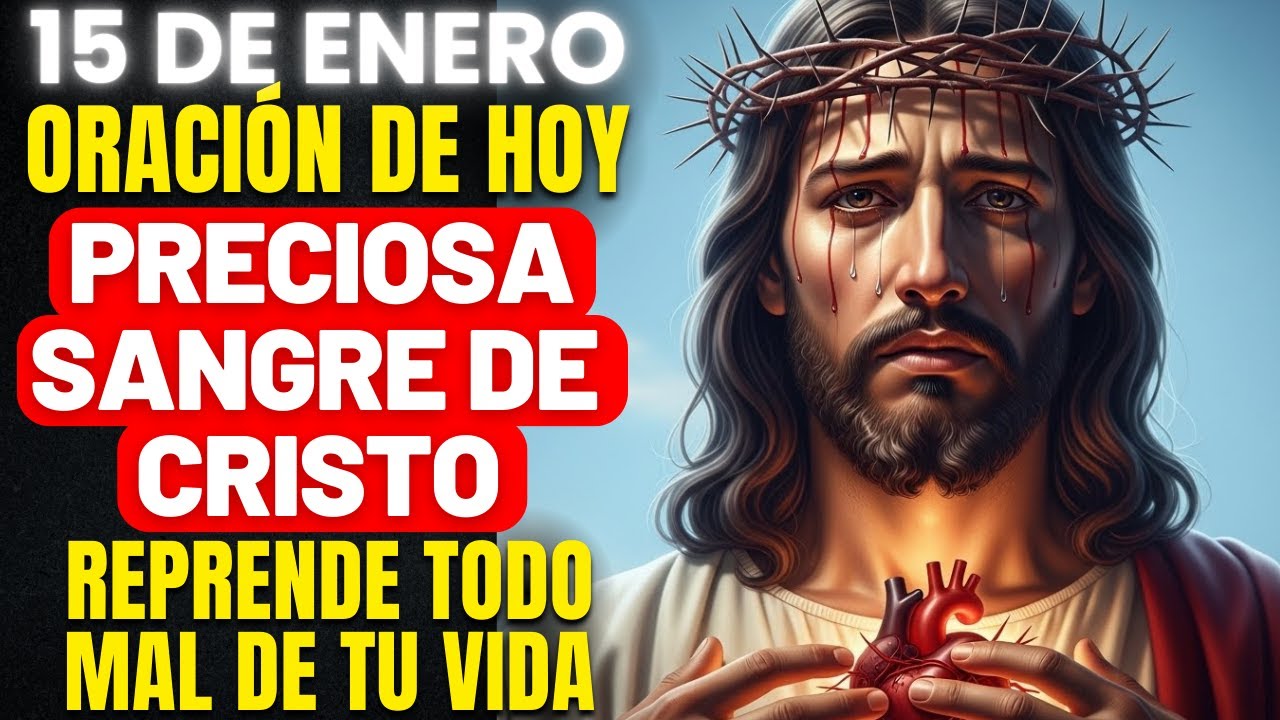 ¡NINGÚN MAL TE ALCANZARÁ! ORACIÓN QUE ALEJA LO MALO DE TU VIDA POR EL PODER DE LA SANGRE DE CRISTO