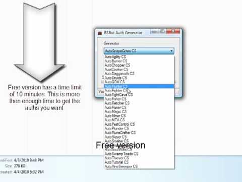 Working RsBots.net Auth Generator!