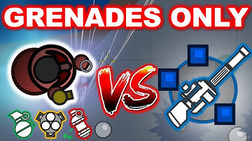 GRENADES vs. MINI-GUN + Master Scavenger! || Surviv.io Cobalt