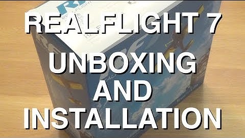 RealFlight 7 (RF7) Part One : Unboxing, Installation, and Calibration