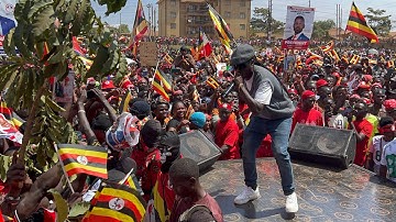 Young Mulo Shines at Bobi Wine’s Bweyogerere Campaign Rally