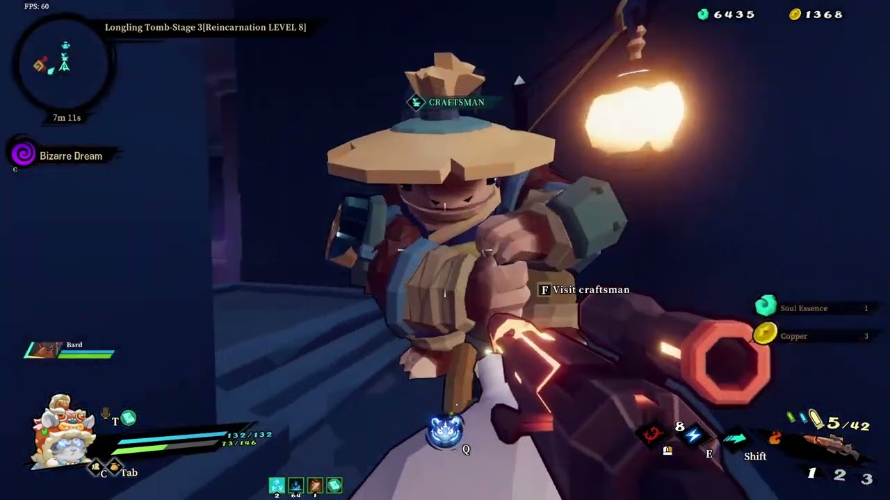 Gunfire Reborn Co-Op Gameplay with Lei Luo and Ao Bai - Reincarn 8 - Longling Tomb