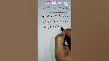 A Nice Exponential Equation. || Simplify and find-x || #maths #mathstricks #mathshorts #shorts