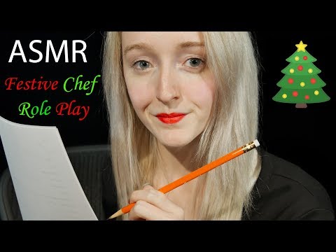 ASMR Festive Dinner Party Planner Role Play | 4K