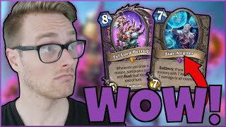  The  STARS  ALIGN  (QUEST Cube Warlock is NUTS!) | Ashes of Outland | Wild Hearthstone