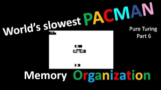 PureTuring Part 6. World's slowest Pacman Machine - Memory Organization.
