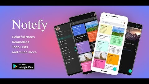 Notes taking App Android Studio | Reminders | Todos | Google Play Store | App Demo | 2023 | Kotlin