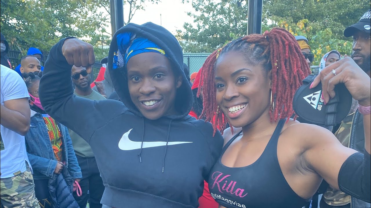 Wingate Park | Bar Brawls 12 | Women’s Calisthenics | Weighted Pull Ups | Weighted Squats | Push Ups