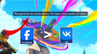 Cómo Pasar Tu Cuenta De Fb A Vk Oh Google Oh A Cualquier Plataforma En Freefire