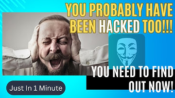 Check If You Were Hacked in 60 Seconds | Free Tool