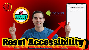 How To Reset Accessibility Settings On Android Phone - Quick Tutorial