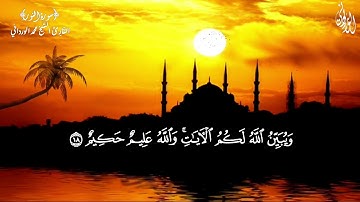 إن الذين جاءوا بالإفك عصبة منكم | صوت عذب وتلاوة خاشعة من سورة النور بصوت القارئ محمد الورداني