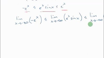Evaluating a Limit at Infinity by Using the Squeeze Theorem