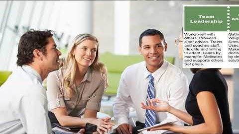 Interviewing  Filling in a Competency-Based Application Form