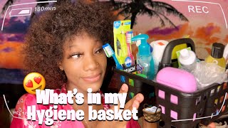 WHAT’S IN MY HYGIENE BASKET ?🤔🧼