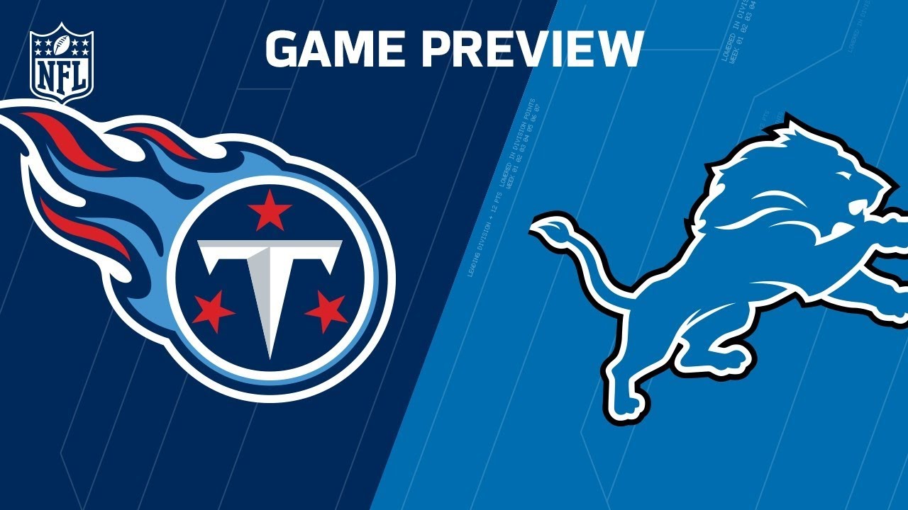 Lions Vs Titans Week 15 Preview and Picks YouTube