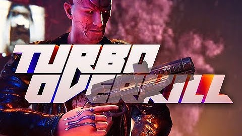 Turbo Overkill Speed-Demon Cyberpunk FPS with retro style and modern graphics