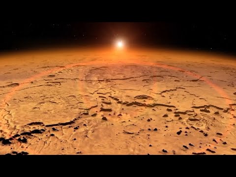 Evidencias de agua aprisionada en las rocas de Marte