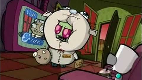 Pinky and the Brain Invader Zim style.