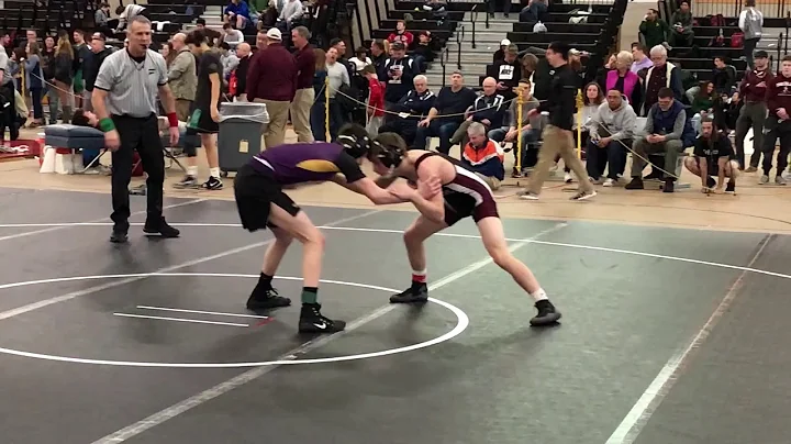 2018 New England wrestling championships 120lb Par...