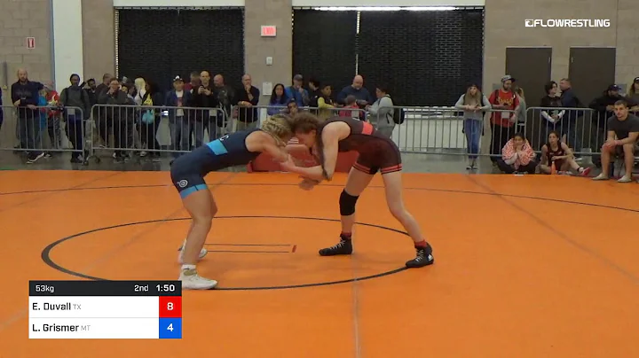 53 Kg Consi Of 32 2 Elizabeth Duvall Team Texas Vs...