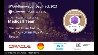 #WorldInnovationDay Hack 2021 6th Place: Medicall Team (Finalist #5)