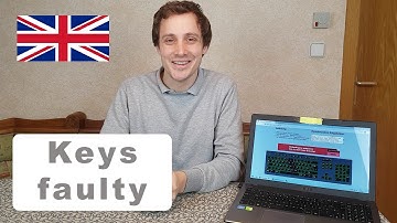 Keys not working - fix laptop keyboard