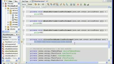 ITEC219 Visual Programming with Java -More GUI Part 3 of 4