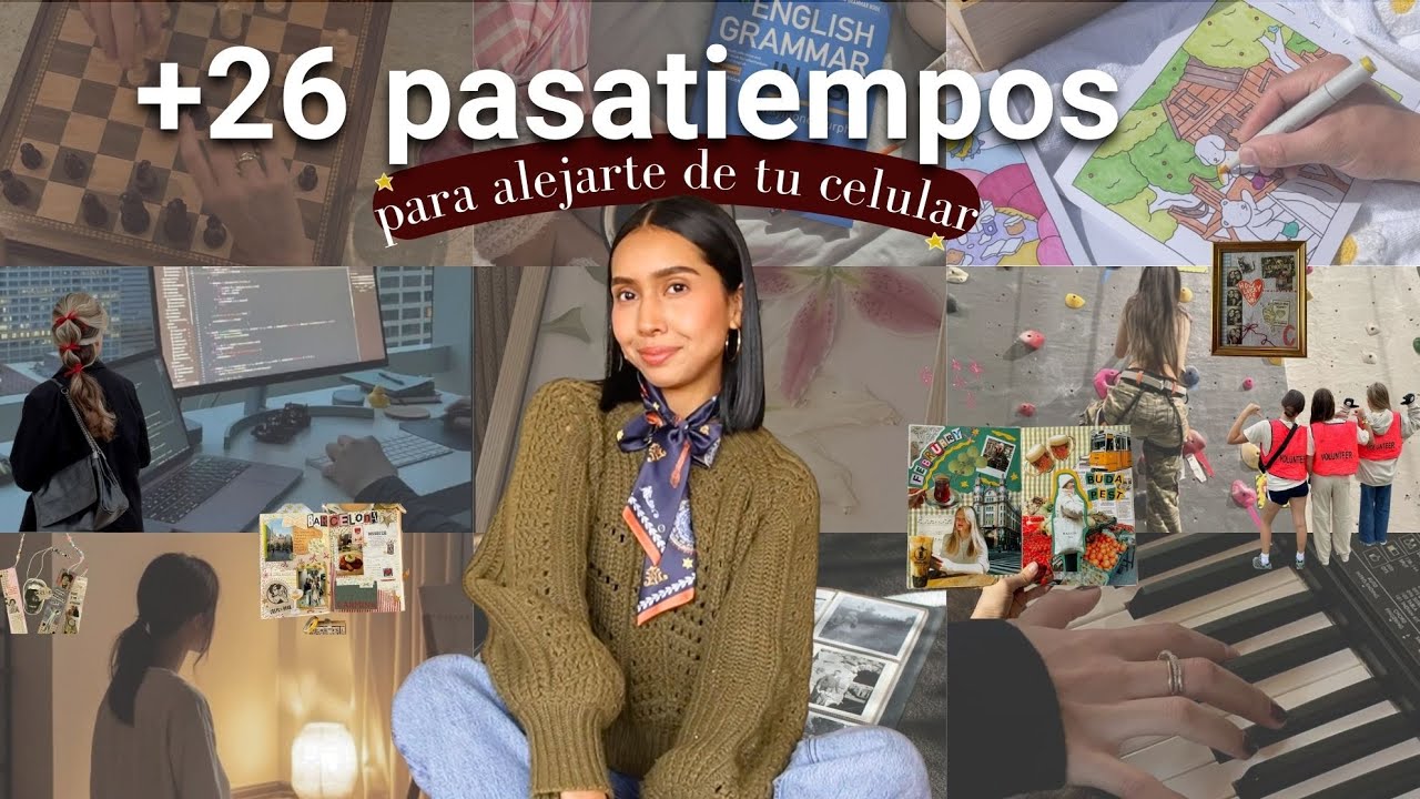 30 pasatiempos para mejorar tu vida en 2026 | creativos, divertidos y productivos