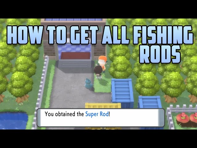 Pokemon Brilliant Diamond & Shining Pearl Fishing: How to get every rod and  best fishing spots