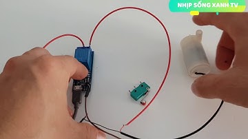 HƯỚNG DẪN LÀM BÌNH RÓT RƯỢU ( SỬ DỤNG CÔNG TẮC HÀNH TRÌNH KÍCH RƠ LE )