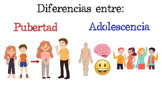 Diferencias entre Pubertad y Adolescencia   [Fácil y Rápido] | BIOLOGÍA |