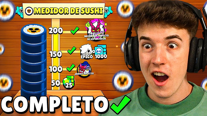 COMPLETO LA BARRA DEL EVENTO Y ME DAN LA SKIN FINAL en BRAWL STARS