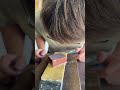 0 on the scale almost achieved  fyp knife knives knifesharpening kitchen kitchenknives